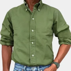 Shirts Heren*Gastone - Klassiek herenoverhemd voor de zomer