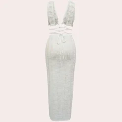 Sets Dames*Gavrilla - Trendy zomercroptop en Maxi Rokje Groen