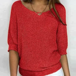 Topjes & Shirts Dames*GENEVIEVE - Stijlvolle en comfortabele zomertop