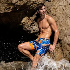 Broeken Heren*GENNADY - Stijlvolle zomerse zwembroeken voor mannen