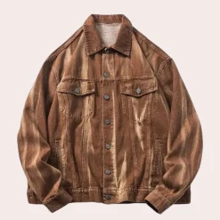 Jassen Heren*George - Stijlvol herenjack voor de zomer Bruin