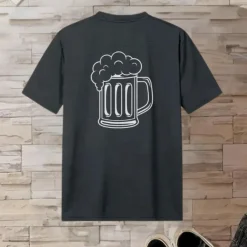 Shirts Heren*Georgios - Zomerse Oktoberfest T-shirt voor Heren met Bierkrugprint