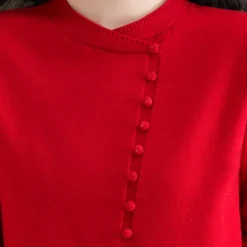 Truien & Vesten Dames*Gergana - Modieuze dames zomertrui met tijdloze knopen