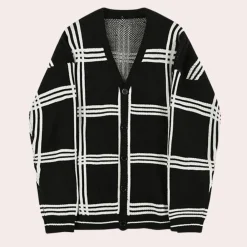 Truien & Vesten Heren*Gert - Tijdloze Gebreide Zomer Cardigan voor Mannen