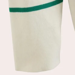 Truien & Vesten Dames*Gestreepte oversized damestrui voor de zomer Beige