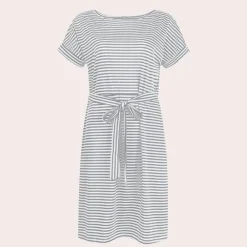 Jurken & Jumpsuits Dames*Gestreepte zomerse casual jurk voor dames