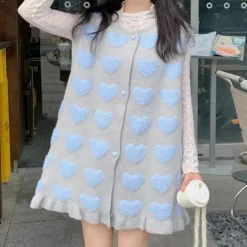 Truien & Vesten Dames*GILDA - Luxe Zomervest voor Dames Grijs