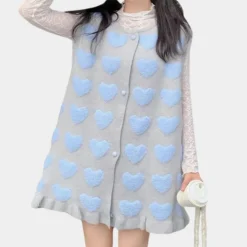 Truien & Vesten Dames*GILDA - Luxe Zomervest voor Dames Grijs