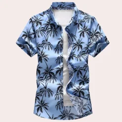 Shirts Heren*Gintaras - Gebloemd en Hawaiiaans herenoverhemd voor de Zomer