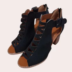 Damesschoenen*Gisella - Trendy Zomerse Vrouwen Sandalen met riempjes