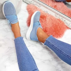 Damesschoenen*Giselle - Ademende casual damesschoenen voor de zomer