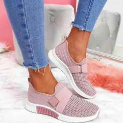 Damesschoenen*Giselle - Ademende casual damesschoenen voor de zomer