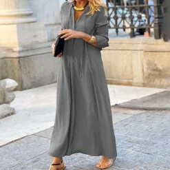 Jurken & Jumpsuits Dames*GITTA - Comfortabele loose fit maxi zomerjurk