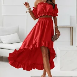 Sets Dames*GORDANA - Prachtige lange zomerjurk