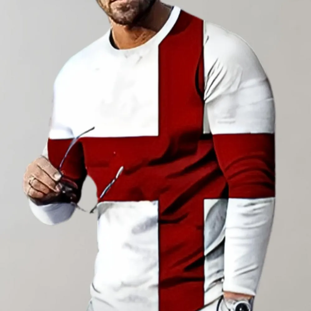 Sets Heren*Gorm - Cross trainingspak met grafische print voor de zomer