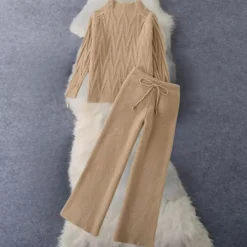 Sets Dames*Graciela - Stijlvol gebreid 2-delig zomersetje voor dames