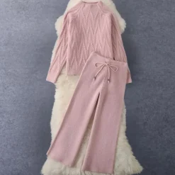 Sets Dames*Graciela - Stijlvol gebreid 2-delig zomersetje voor dames