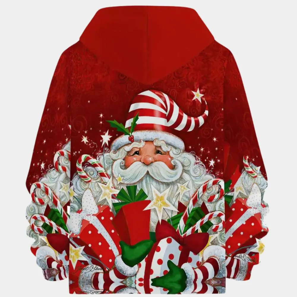 Jassen Dames*GRACY - Trendy Zomer Hoodie voor Dames Rood