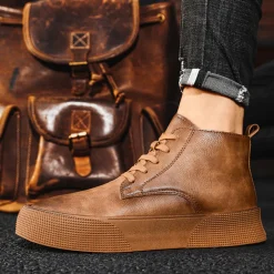 Schoenen Heren*Gregorios - Stoere en Stijlvolle Zomerlaarzen Bruin