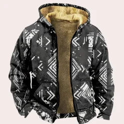 Jassen Heren*GREGORY - Beschermende Winterjas voor Heren Zwart