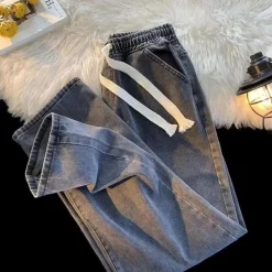 Broeken Heren*GREGORY - Modieuze Zomerse Denim Broek voor Heren