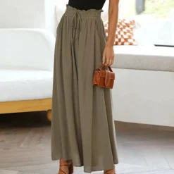 Broeken & Rokken Dames*GRETA - Elegante losse zomerbroek