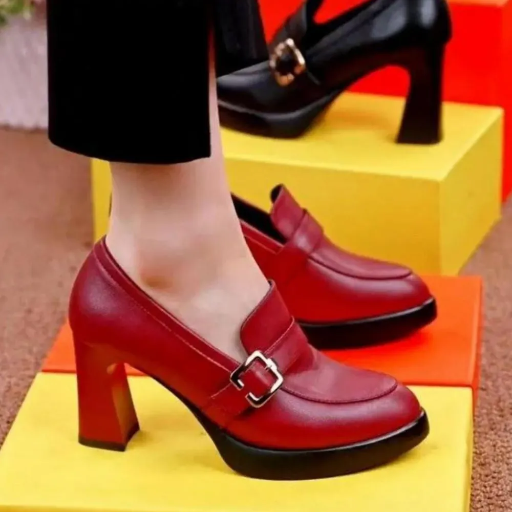 Damesschoenen*Grigore - Elegante zomerse damesschoenen met hoge hak