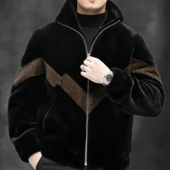 Jassen Heren*GUGLIELMO - Casual Winterjas voor Heren Zwart