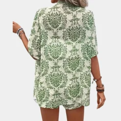 Sets Dames*Guiliana - 2-delige zomerset voor dames - Perfect voor Lente en Zomer Groen