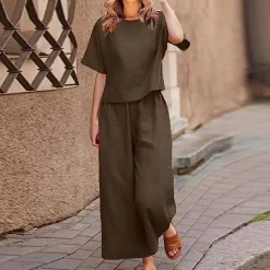 Sets Dames*HAILEY - Comfortabele casual zomerset