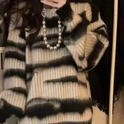 Truien & Vesten Dames*Halfrida - Comfortabele Damestrui Zwart