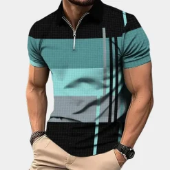 Shirts Heren*Halvor - Casual en stijlvol herenpoloshirt voor de zomer