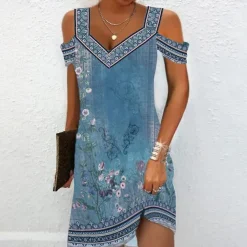 Jurken & Jumpsuits Dames*HANA - Modieuze zomerjurk