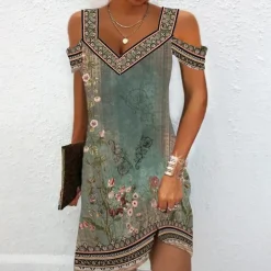 Jurken & Jumpsuits Dames*HANA - Modieuze zomerjurk