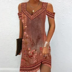 Jurken & Jumpsuits Dames*HANA - Modieuze zomerjurk