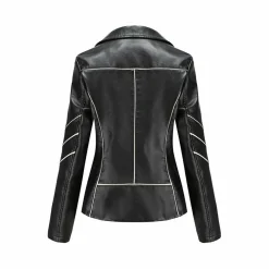 Leren Jassen Dames|Jassen Dames*HANNIE - Stijlvolle leren zomerjas