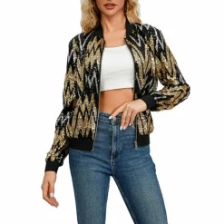 Jassen Dames*HARLOW - Luxe Zomerjas voor Dames Goud