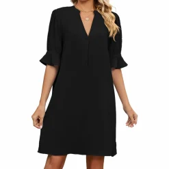 Jurken & Jumpsuits Dames*HARPER - Elegante casual zomerjurk