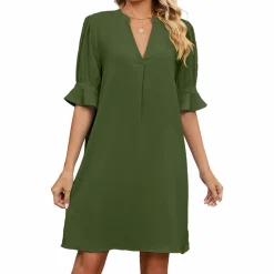 Jurken & Jumpsuits Dames*HARPER - Elegante casual zomerjurk