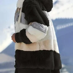 Jassen Dames*HARRIET - Fleecejack met capuchon voor dames