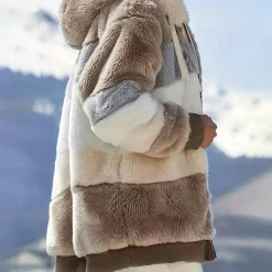 Jassen Dames*HARRIET - Fleecejack met capuchon voor dames