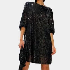 Jurken & Jumpsuits Dames*Havin - Elegante zomerse paillettenjurk voor dames