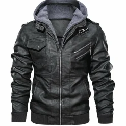 Leren Jassen Heren*Hawk Leren Jas - Perfect voor de Lente en Zomer