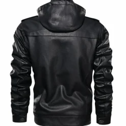 Leren Jassen Heren*Hawl Leren Jas - Zomerse Stijl