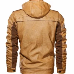 Leren Jassen Heren*Hawl Leren Jas - Zomerse Stijl