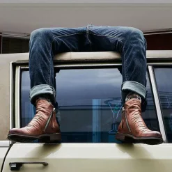 Schoenen Heren*HAYLOM - Stijlvolle zomerlaarzen met rits