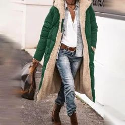 Jassen Dames*HAZEL - Lange winterjas voor dames