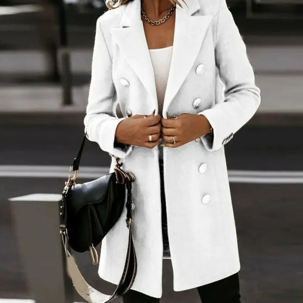 Blazers & Blouses Dames*HENNA - Zomerse blazer met dubbele borst voor dames