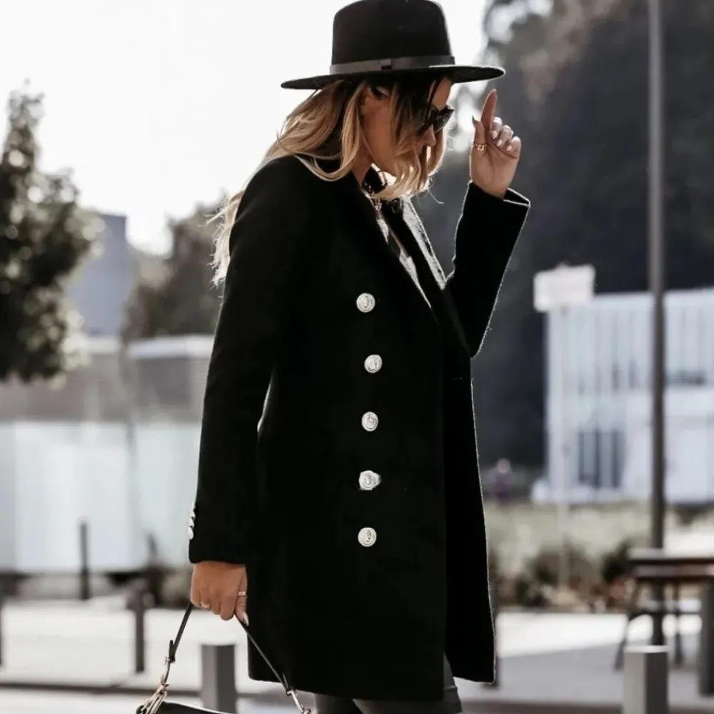 Blazers & Blouses Dames*HENNA - Zomerse blazer met dubbele borst voor dames