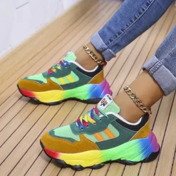 Damesschoenen*Henriette - Trendy veelkleurige zomerschoenen voor dames